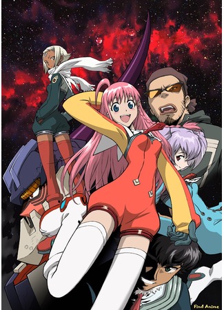 аниме Aim for the Top! 2 DieBuster (Дайбастер: Дотянись до неба: Top wo Nerae 2! Diebuster) 15.05.12