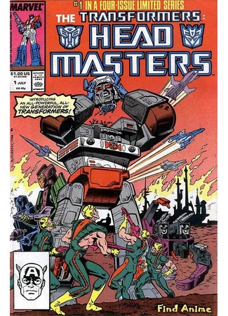 аниме Трансформеры: Властоголовы (Transformers: The Headmasters) 27.05.12