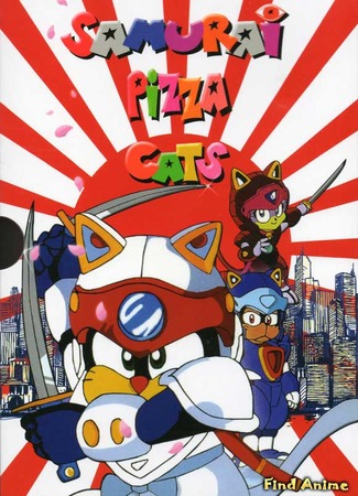 аниме Коты-Самураи (Samurai Pizza Cats: Kyattou Ninden Teyandee) 10.07.12