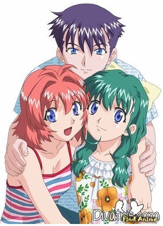 аниме Please Twins! OVA (Пожалуйста! Близнецы OVA: Onegai Twins: Natsu wa Owaranai) 13.02.14