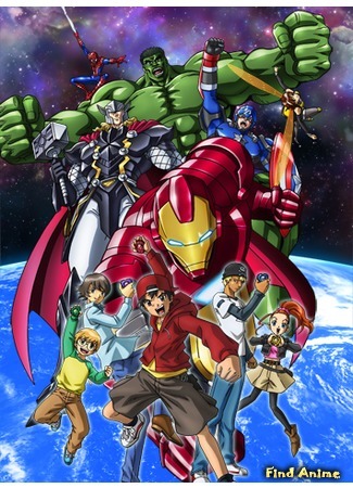 аниме Войны дисков: Мстители (Disk Wars Avengers: Disk Wars: Avengers) 14.12.14