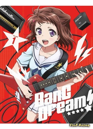 аниме BanG Dream! (Ура мечте!) 21.01.17