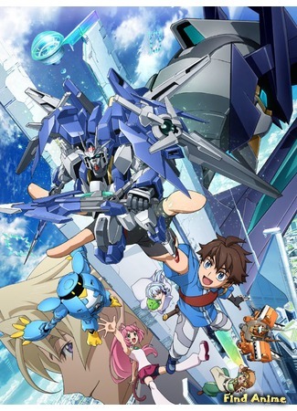 аниме Гандам сконструированные дайверы (Gundam Build Divers) 11.04.18