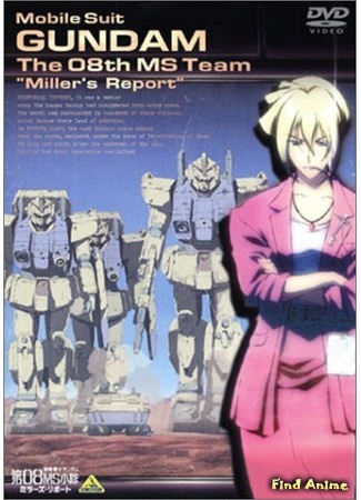 аниме Мобильный воин ГАНДАМ: Восьмой взвод МС - Фильм (Mobile Suit Gundam: The 08th MS Team - Miller&#39;s Report: Kidou Senshi Gundam: Dai 08 MS Shotai - Miller&#39;s Report) 16.12.18