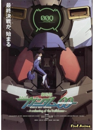 аниме Mobile Suit Gundam 00: A Wakening of the Trailblazer (Мобильный воин ГАНДАМ 00: Пробуждение Инноватора - Фильм: Gekijouban Kidou Senshi Gundam 00: A Wakening of the Trailblazer) 15.01.19