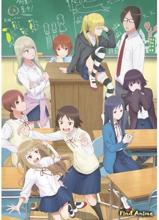 аниме Wasteful Days of High School Girl (Бездельные дни старшеклассницы: Joshikousei no Mudazukai) 24.03.19