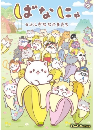 аниме Бананя: Таинственные друзья (Bananya and the Curious Bunch: Bananya: Fushigi na Nakama-tachi) 04.10.19