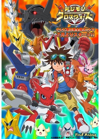 аниме Перекрёстные войны дигимонов (Digimon Xros Wars) 18.05.20