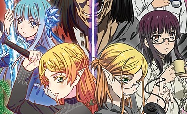 Новый постер и трейлер аниме-сериала "Isekai Ojisan"