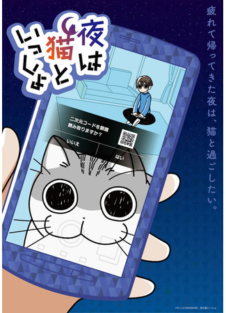 аниме Nights with a Cat (Вечера с кошкой: Yoru wa Neko to Issho) 05.08.22