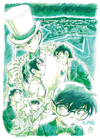 аниме Detective Conan Movie 27 (Детектив Конан (Фильм 27): Meitantei Conan Movie 27: 100-man Dollar no Michishirube) 11.04.24