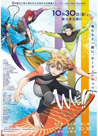 аниме Волна: Сёрфинг Яппе (ТВ) (Wave!! Surfing Yappe!! (TV)) 02.05.24